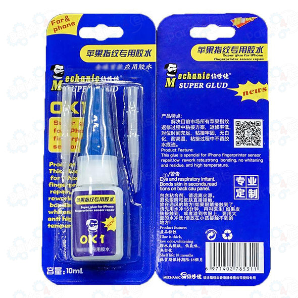 MECHANIC OK1 Super Glue for iPhone Fingerprint Sensor Repair 10ml