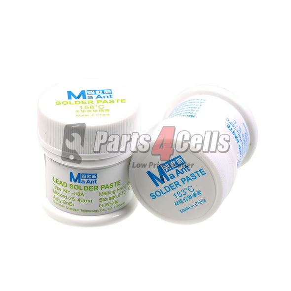 MaAnt Lead Free Solder Paste MY-58A 158℃ 50g