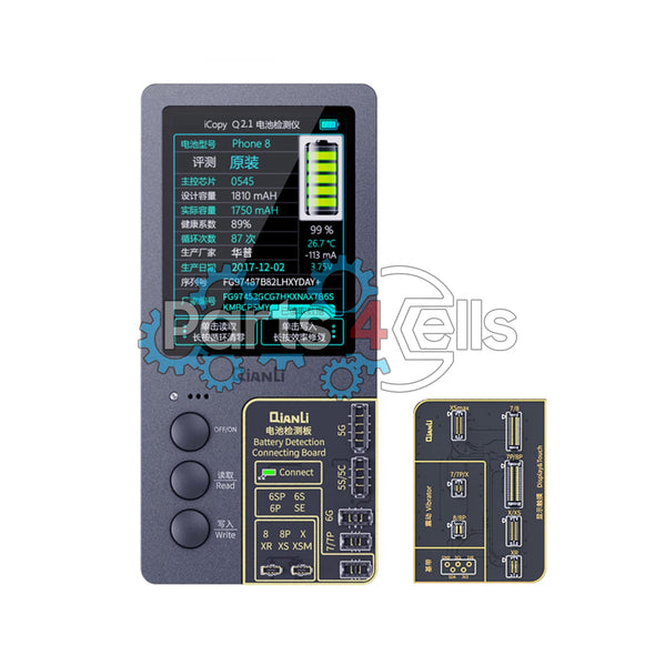 ToolPlus QianLi iCopy Plus 2nd Light Sensor with Battery Testing Recovery Programmer Tool