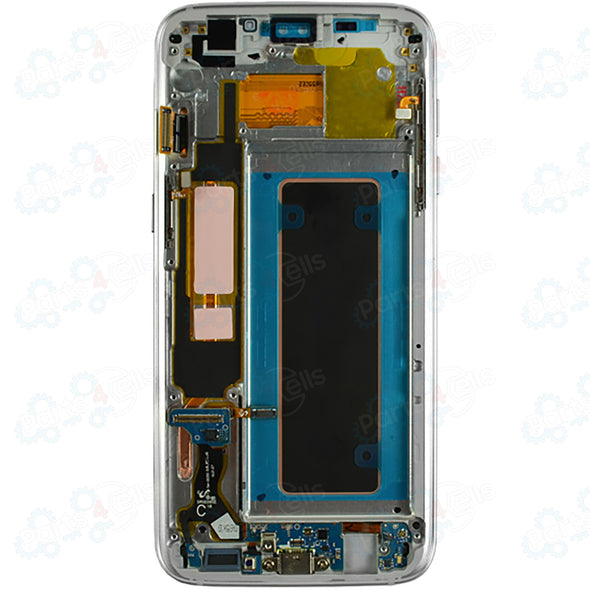 Samsung S7 Edge LCD With Touch Silver