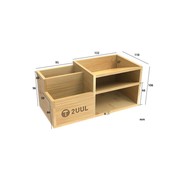 2UUL BAMBOO TOOL STORAGE RACK ST02