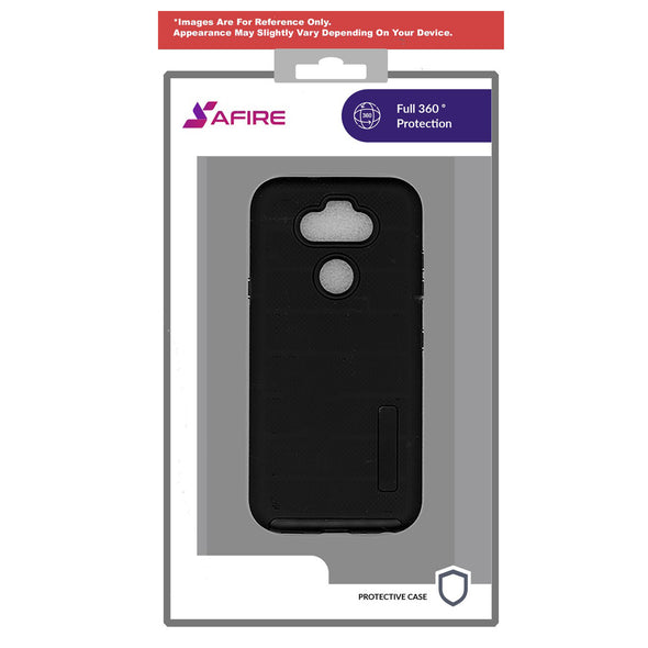 SAFIRE LG Aristo 5 Deluxe Brushed Case Black