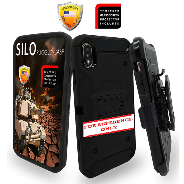 SAFIRE LG Aristo 5 Rugged Case Black