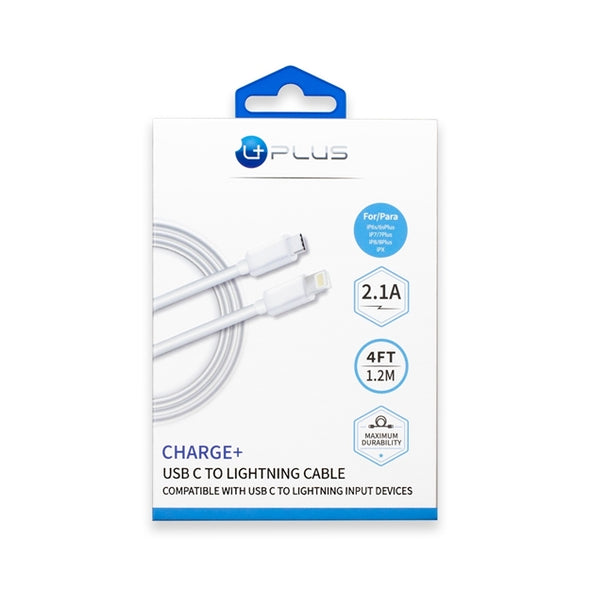 Uplus USB C to iPhone Cable