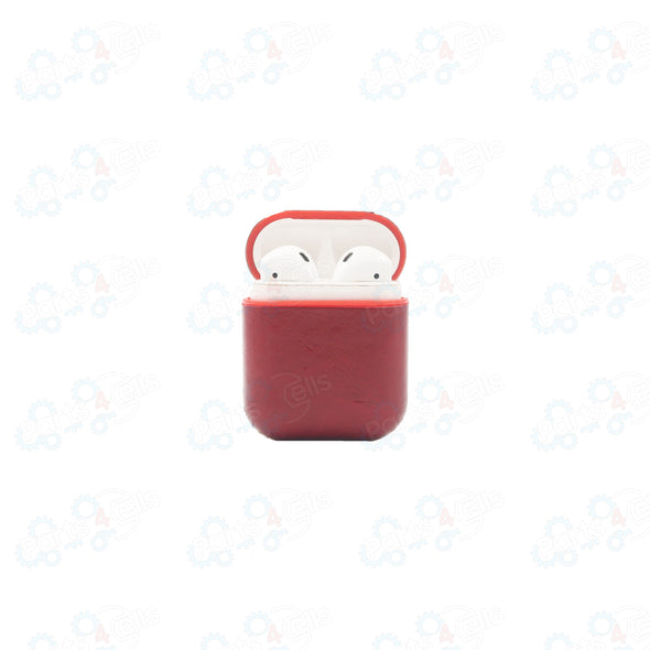 Airpods Case Leather Red (1st Gen Only)