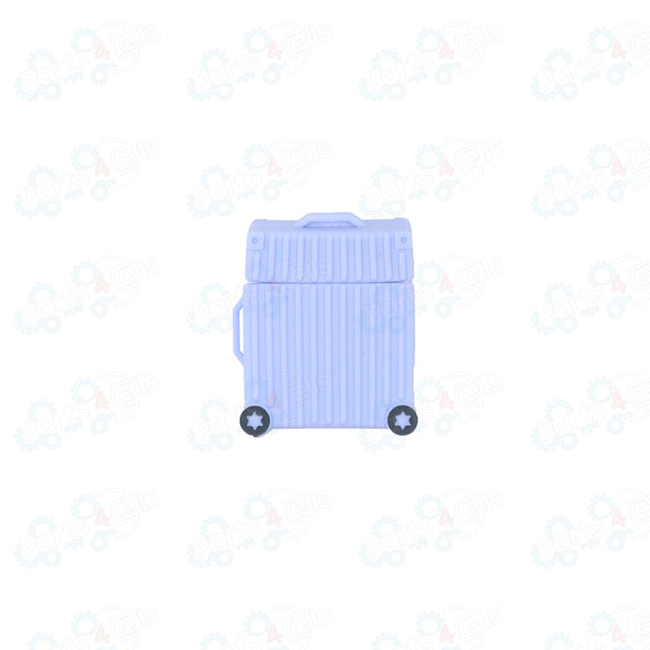 Airpods Case Suit Case Lavender Blue