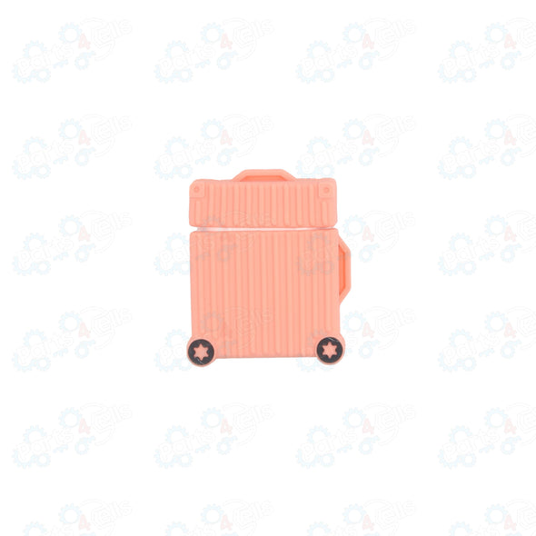 Airpods Case Suit Case Pink