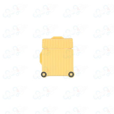 Airpods Case Suit Case Yellow