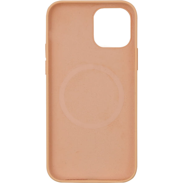 iPhone 12 / iPhone 12 Pro Silicone Case w/ Msafe Beige