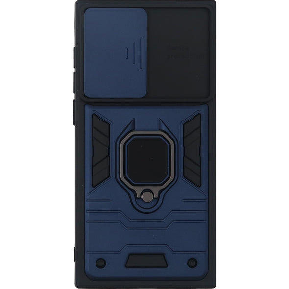 Brilliance LUX Samsung S22 Ultra Warrior Window Case Dark Blue