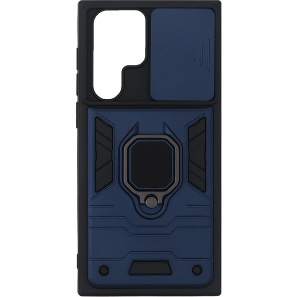 Brilliance LUX Samsung S22 Ultra Warrior Window Case Dark Blue