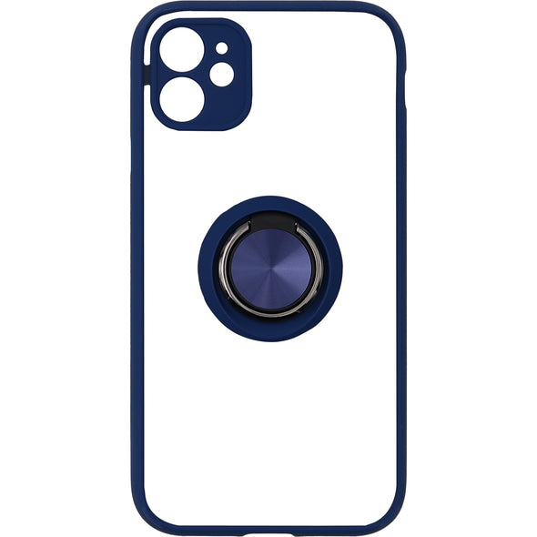 Brilliance LUX iPhone 12 Eagle Eye Skin Feeling Case Navy Blue