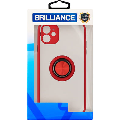 Brilliance LUX iPhone 11 Eagle Eye Skin Feeling Case Red