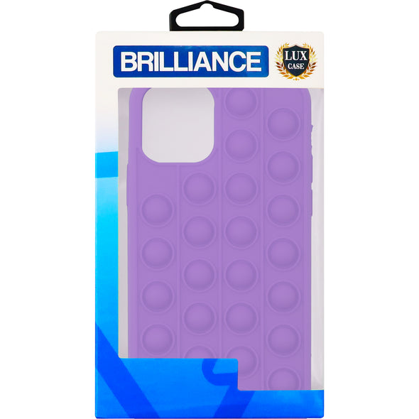 Brilliance LUX iPhone 11 PRO Decompression Solid Case Lavender