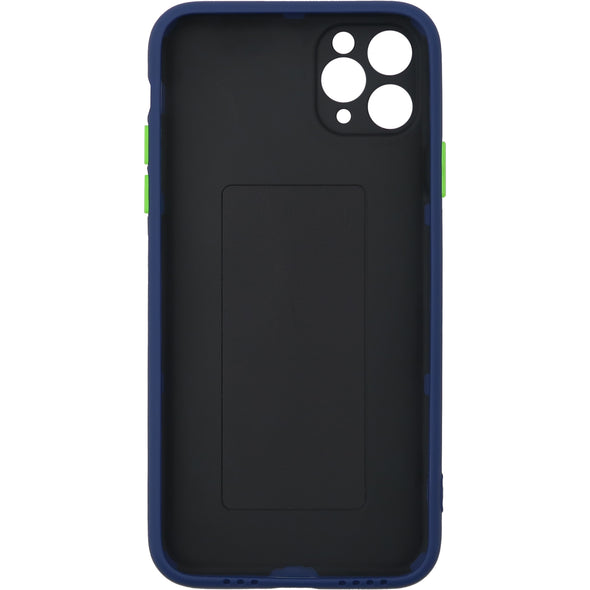 Brilliance LUX iPhone 11 PRO MAX Two-tone Skin Feel Functional Case Navy Blue