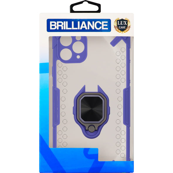 Brilliance LUX iPhone 11 PRO MAX Vulcan Warrior Case Purple