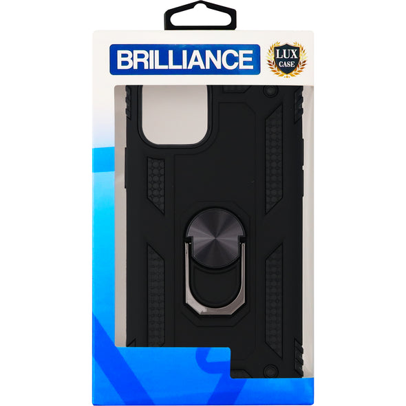 Brilliance LUX iPhone 11 PRO Sergeant Anti-fall Bracket Armor Case Black