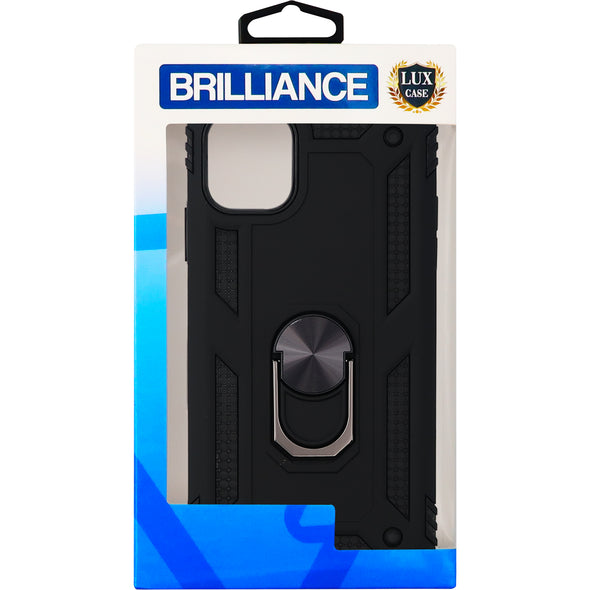 Brilliance LUX iPhone 11 Sergeant Anti-fall Bracket Armor Case Black