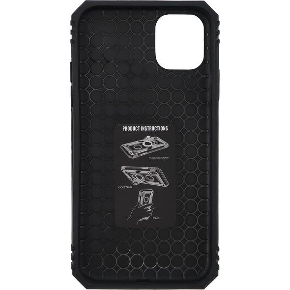 Brilliance LUX iPhone 11 Sergeant Anti-fall Bracket Armor Case Black