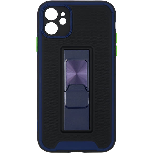 Brilliance LUX iPhone 11 Two-tone Skin Feel Functional Case Navy Blue