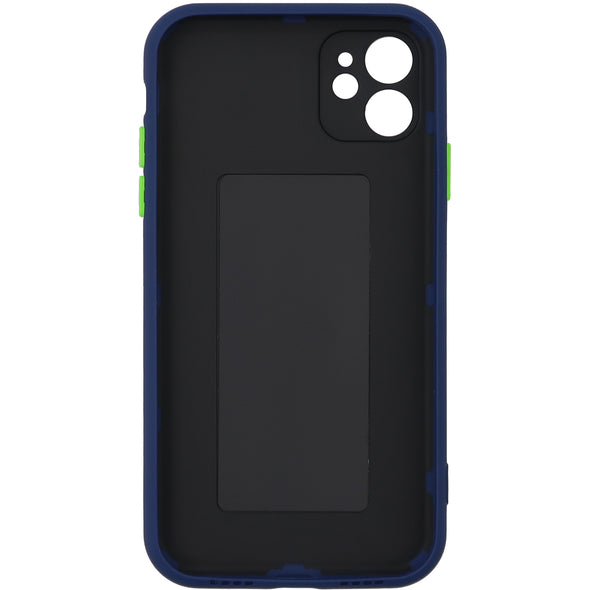 Brilliance LUX iPhone 11 Two-tone Skin Feel Functional Case Navy Blue