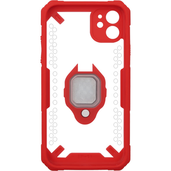 Brilliance LUX iPhone 11 Vulcan Warrior Case Red