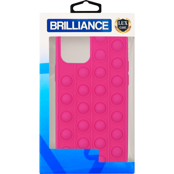 Brilliance LUX iPhone 12 Decompression Solid Case Pink