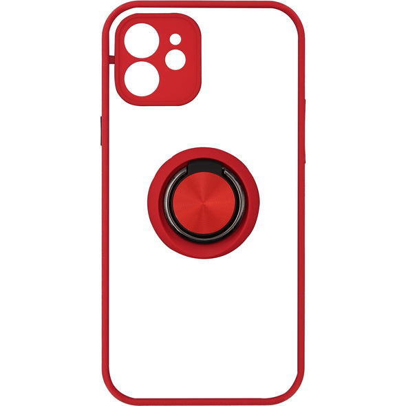 Brilliance LUX iPhone 12 Eagle Eye Skin Feeling Case Red