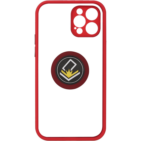 Brilliance LUX iPhone 12 PRO Eagle Eye Skin Feeling Case Red