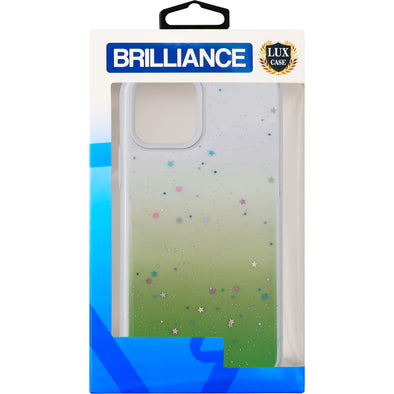 Brilliance LUX iPhone 12 PRO Gradient epoxy case Green