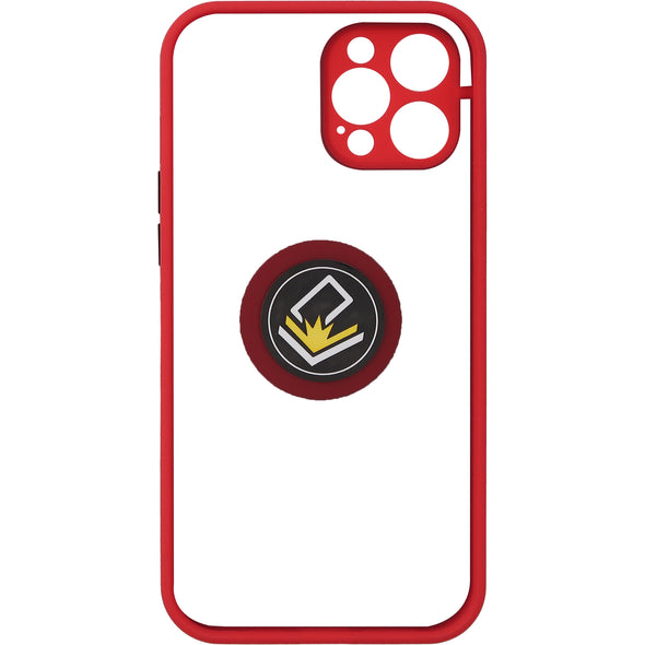 Brilliance LUX iPhone 12 PRO MAX Eagle Eye Skin Feeling Case Red