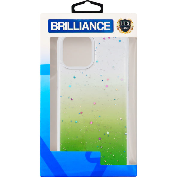 Brilliance LUX iPhone 12 PRO MAX Gradient epoxy case Green