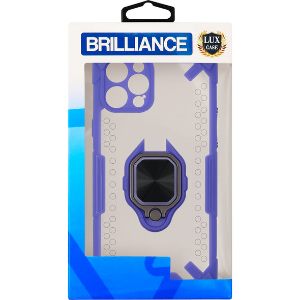 Brilliance LUX iPhone 12 PRO MAX Vulcan Warrior Case Purple