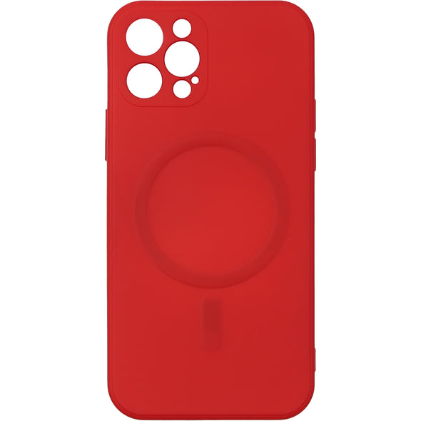 Brilliance LUX iPhone 12 PRO MAX Magnetic wireless charging case Red