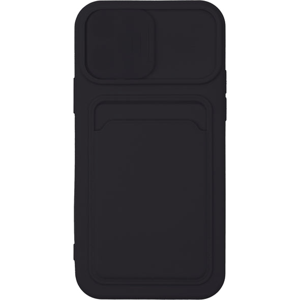 Brilliance LUX iPhone 12 PRO Push window card case Black