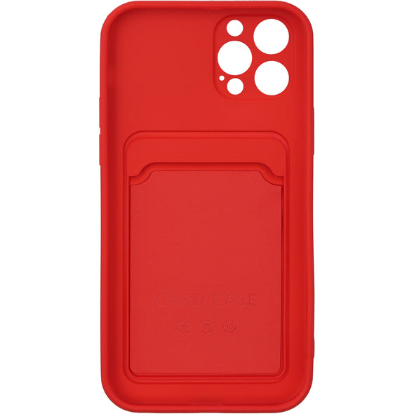 Brilliance LUX iPhone 12 PRO Push window card case Red