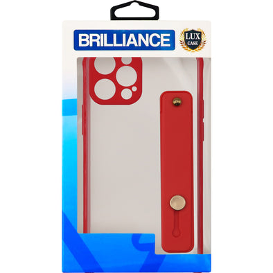 Brilliance LUX iPhone 12 PRO Two-in-one fine Hole case Red