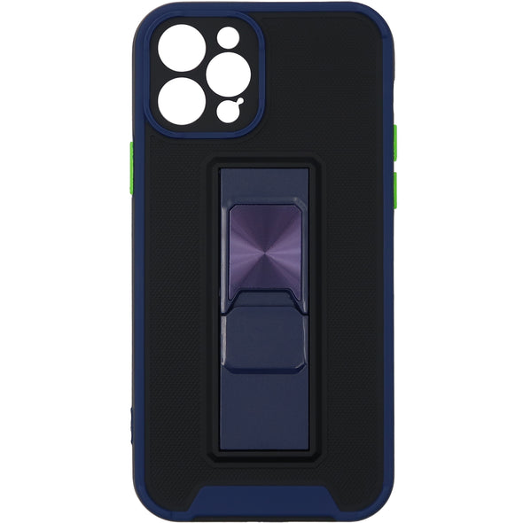 Brilliance LUX iPhone 12 PRO Two-tone Skin Feel Functional Case Navy Blue