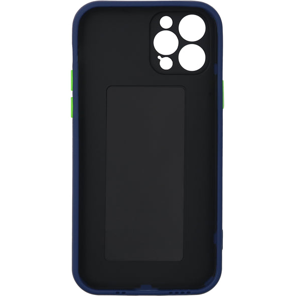 Brilliance LUX iPhone 12 PRO Two-tone Skin Feel Functional Case Navy Blue