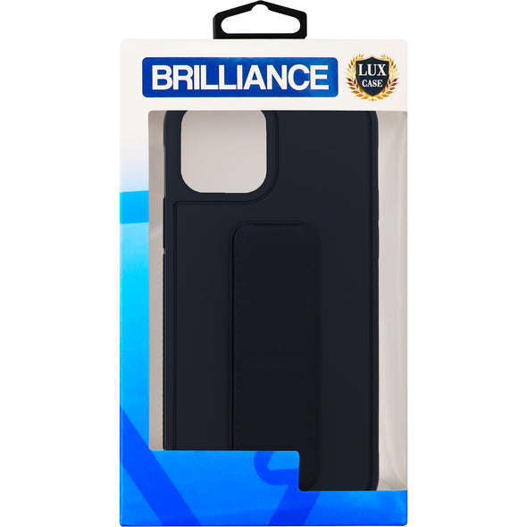 Brilliance LUX iPhone 12 PRO Universal Stand Phone Case Navy Blue