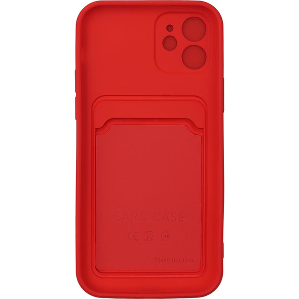 Brilliance LUX iPhone 12 Push window card case Red