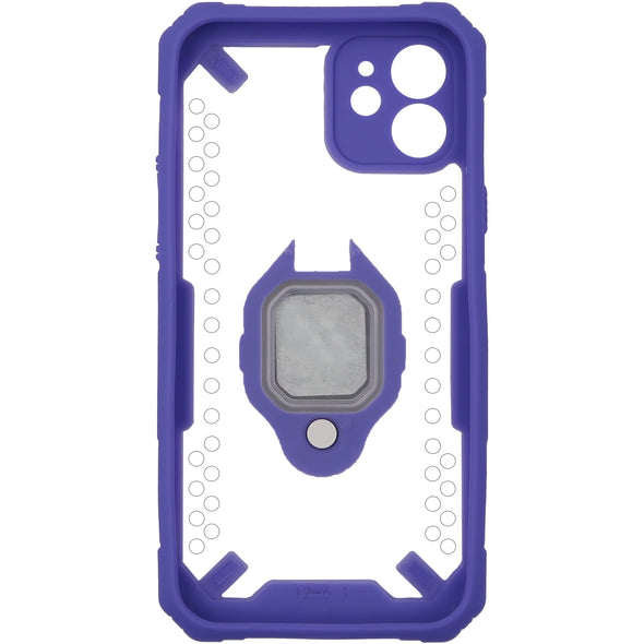 Brilliance LUX iPhone 12 Vulcan Warrior Case Purple