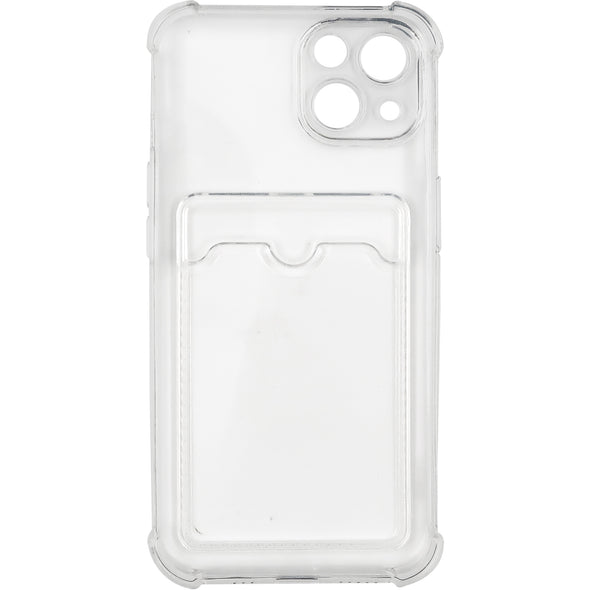 Brilliance LUX iPhone 13 Anti-Drop Card Holder Case Clear