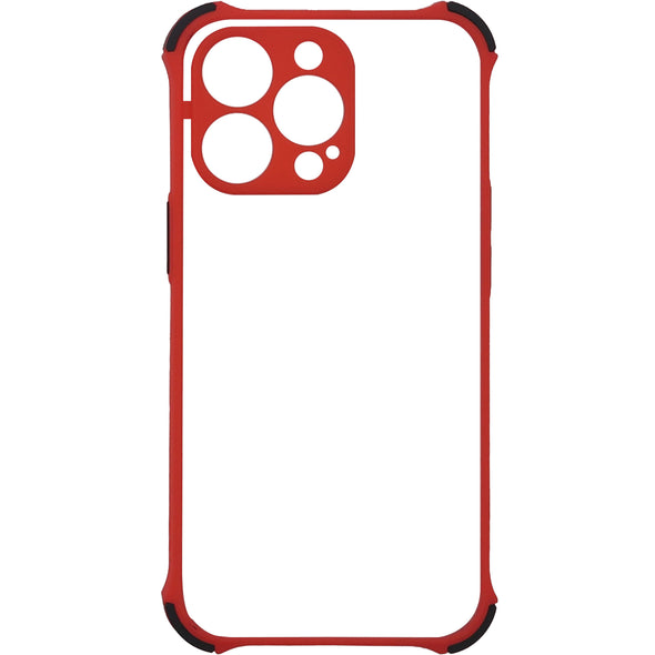 Brilliance LUX iPhone 13 Pro Hawkeye Anti Fall Skin Feel Combo Case Red