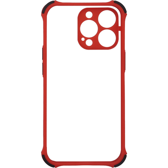 Brilliance LUX iPhone 13 Pro Hawkeye Anti Fall Skin Feel Combo Case Red