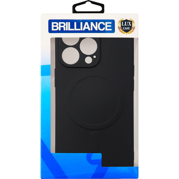 Brilliance LUX iPhone 13 Pro Max Magnetic wireless charging case Black