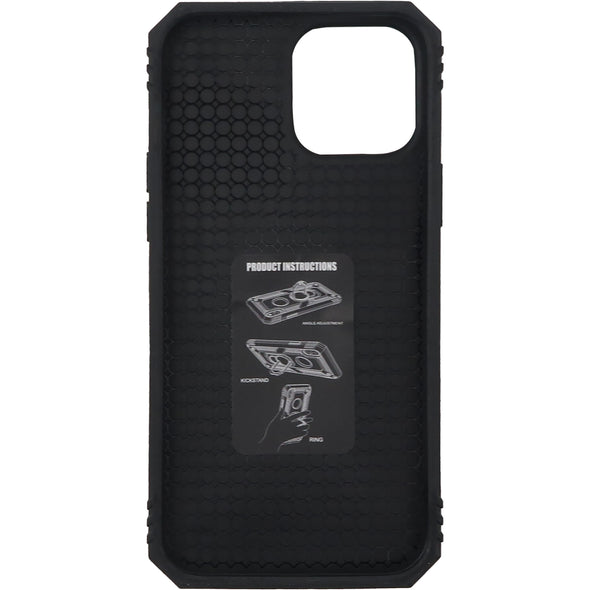 Brilliance LUX iPhone 13 Pro Max Sergeant Anti-fall Bracket Armor Case Black