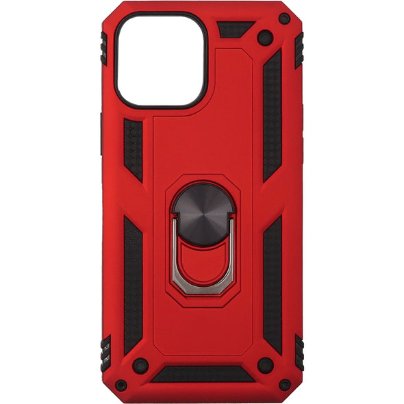 Brilliance LUX iPhone 13 Pro Max Sergeant Anti-fall Bracket Armor Case Red