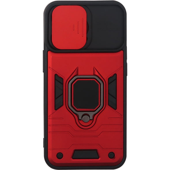 Brilliance LUX iPhone 13 Pro Warrior Window Case Red