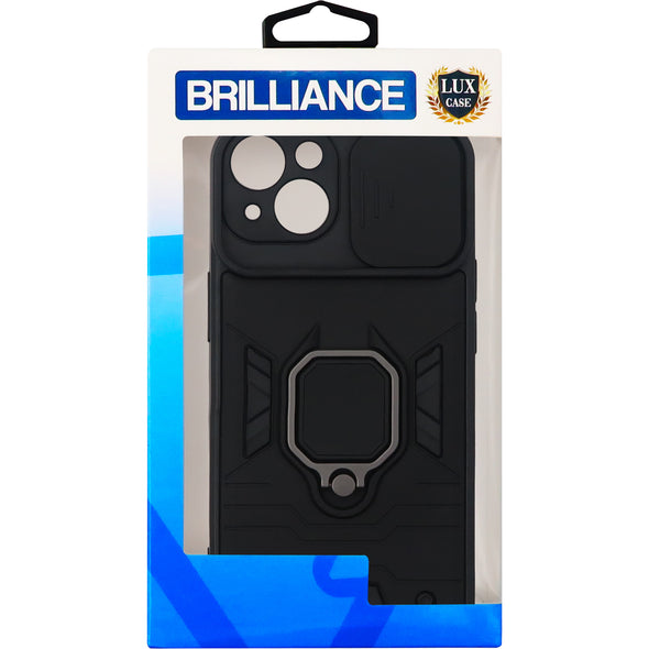 Brilliance LUX iPhone 13 Warrior Window Case Black